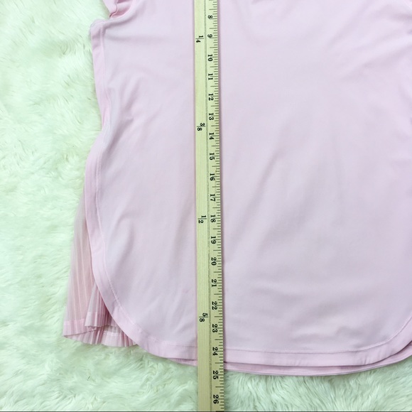 Lululemon Just Pleat It Short Sleeve Pearl Pink - Picture 5 of 7
